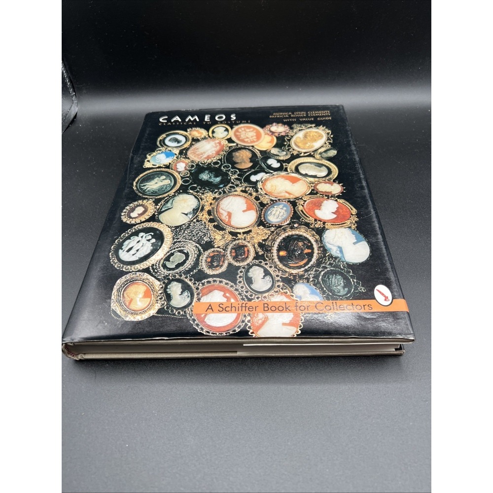 Cameos Classical to Costume - hardcover Clements Monica Lynn Jewelry Book‎